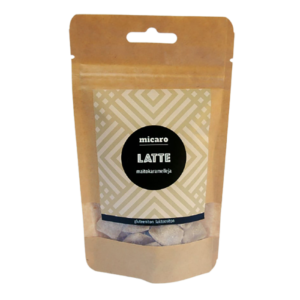 Pussillinen kahvinmakuisia maitokaramelleja