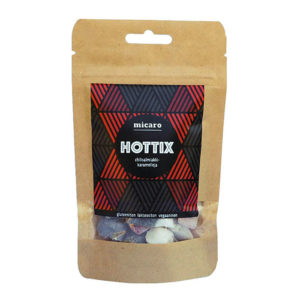 Pussillinen chilisalmiakkikaramelleja