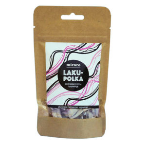 Pussillinen lakritsi-piparminttukaramelleja