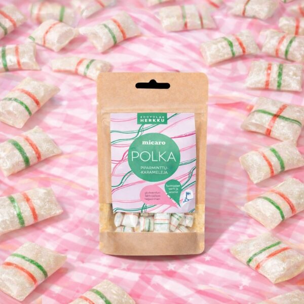 POLKA piparminttukaramellit 80 g